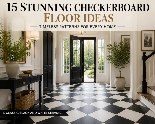 Checkerboard Floor Ideas for a Stylish Home