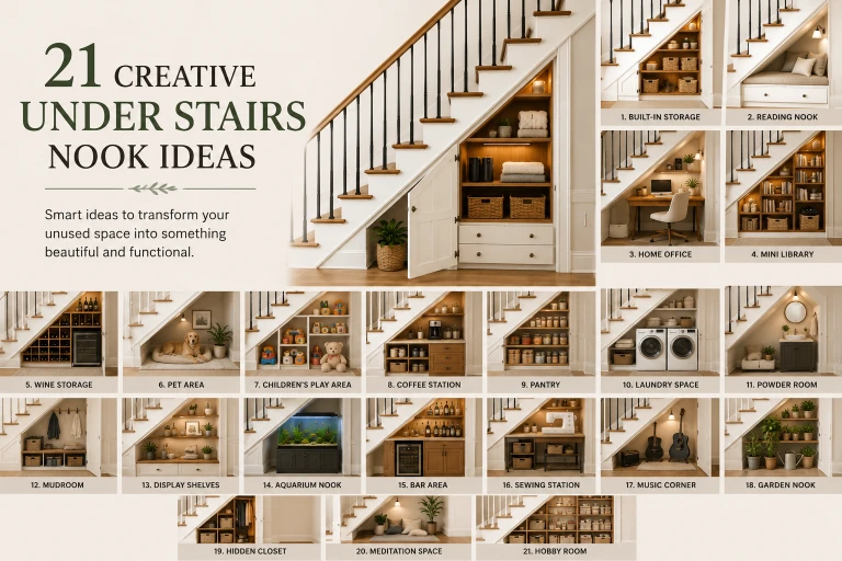 21 Super Clever Under Stairs Nook Ideas to Maximize Every Inch