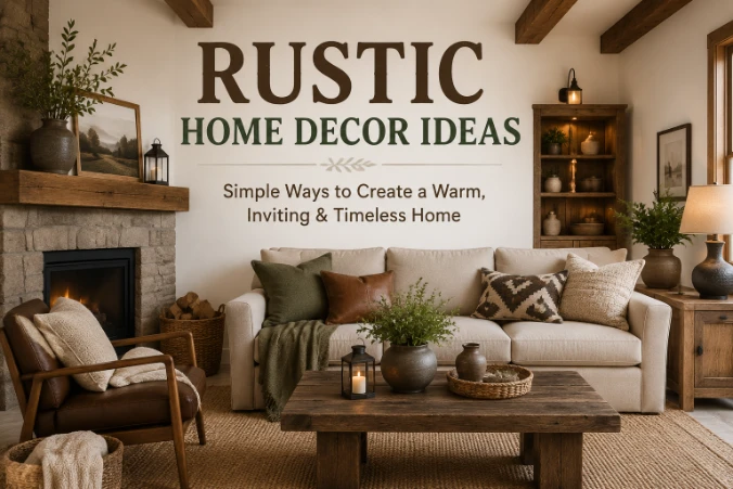 15 Rustic Home Decor Ideas for a Warm and Timeless Home