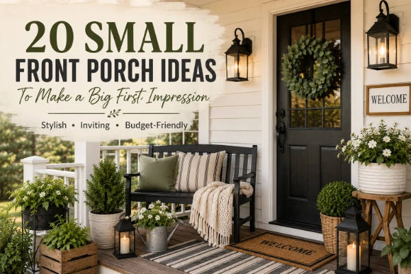 20 Small Front Porch Ideas to Maximize Your Outdoor Space