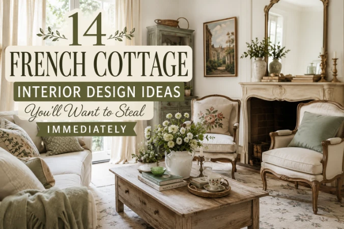 14 French Cottage Interior Design Ideas for a Timeless Home