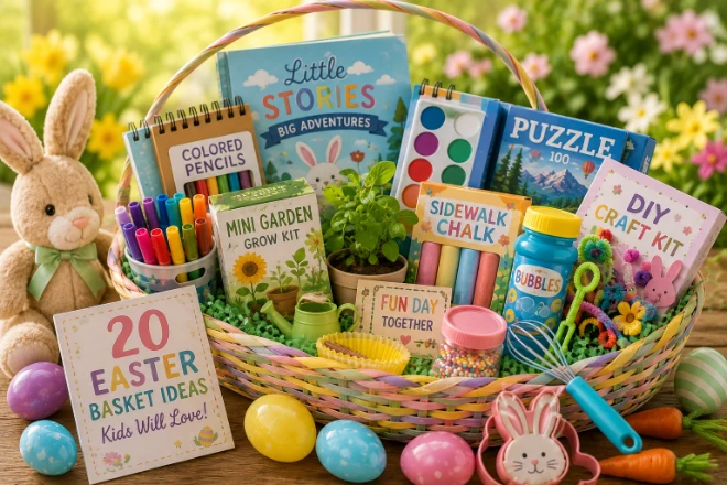 10 Easter Basket Ideas That Go Beyond Just Candy