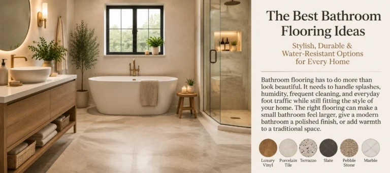16 Bathroom Flooring Ideas That Are Trending and Totally Gorgeous