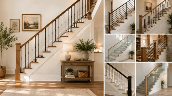 18 Stair Railing Ideas That Instantly Upgrade Your Staircase