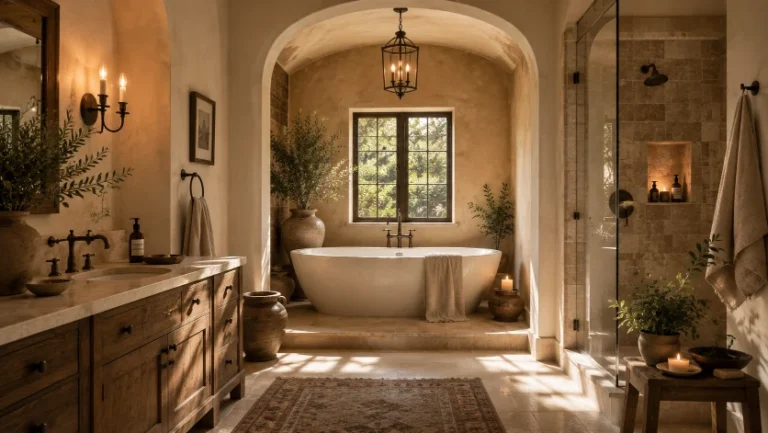 15 Stunning Tuscan Bathroom Ideas That Make Your Space Feel Luxurious