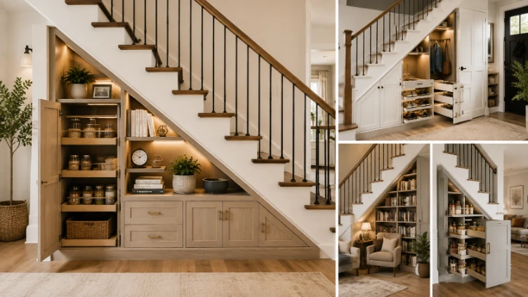 14 Stylish Under Stairs Storage Ideas That Make Every Inch Count