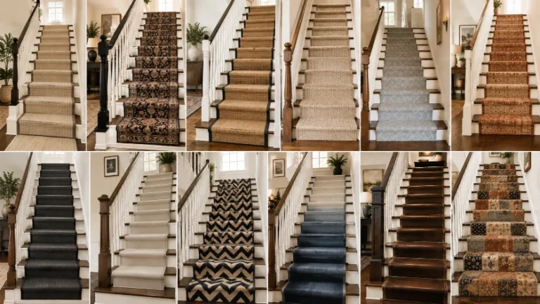 16 Stair Runner Ideas That Instantly Upgrade Boring Stairs