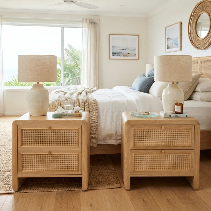 Classic Painted White Shiplap Accent Wall - coastal bedroom idea