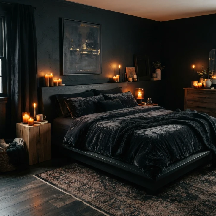 15 Mystical Dark Witchy Bedroom Ideas for an Enchanted Sanctuary