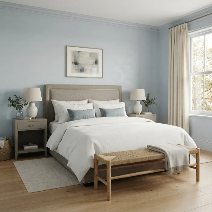 10 Blue and Gray Bedroom Ideas for a Calm, Stylish Retreat